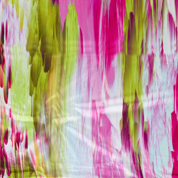Viscose Satin fabric Fuchsia 
