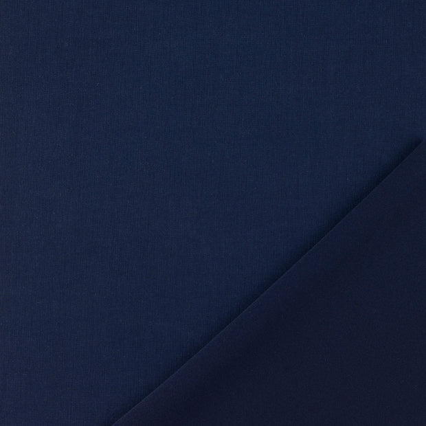Scuba tissu Bleu Marine fil teint 