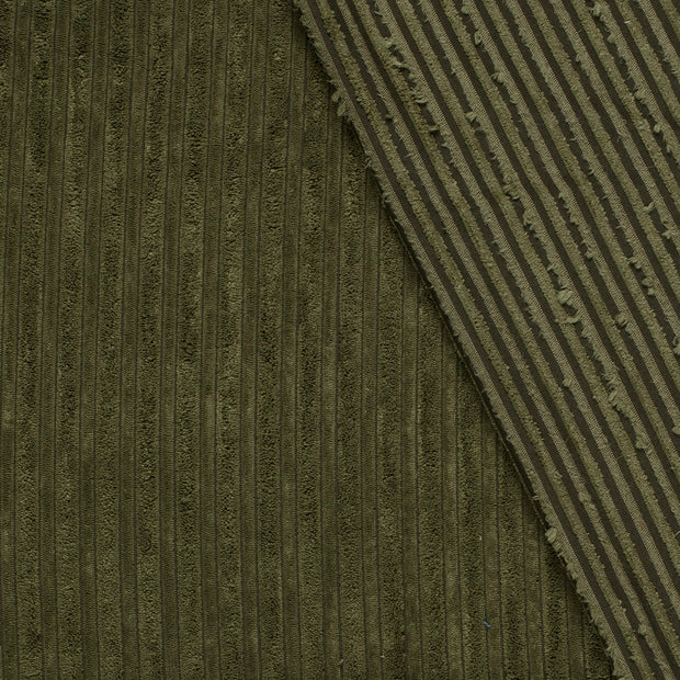 Corduroy 4.5w fabric Unicolour brushed 