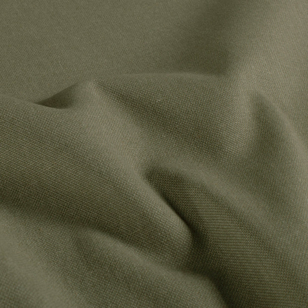 Aspect Lin tissu Unicolore Vert foncé