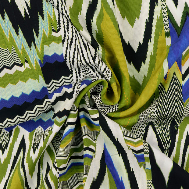 Viscose Poplin fabrik Mehrfarbig 