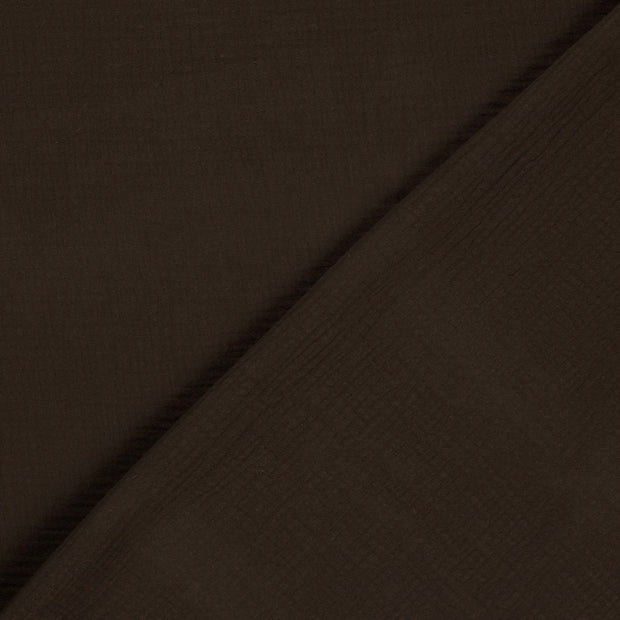 Double gaze très large tissu Unicolore 