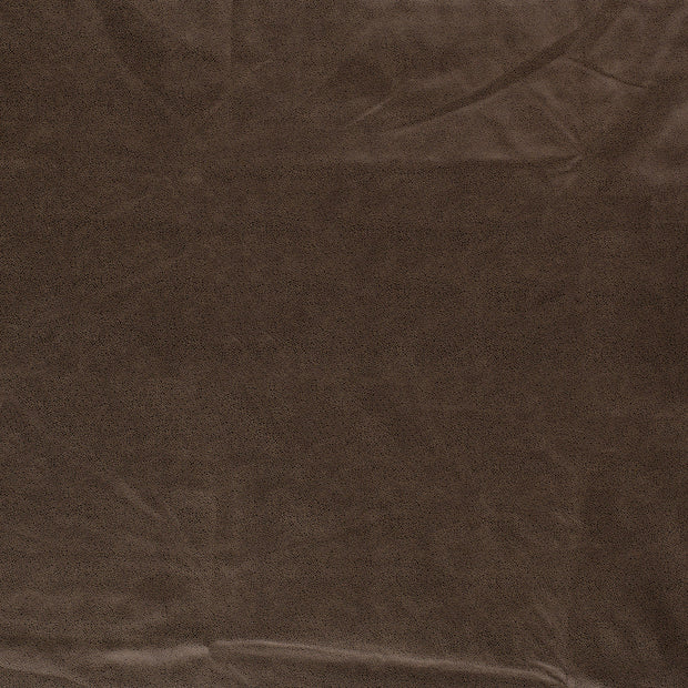 Suede Wildleder-Imitat fabrik Taupe Grau weich 