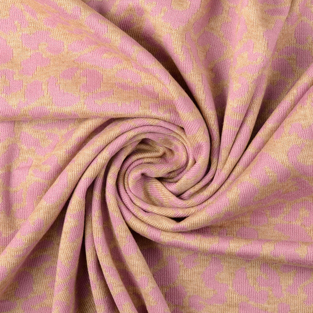 Heavy Knit fabric Pink 