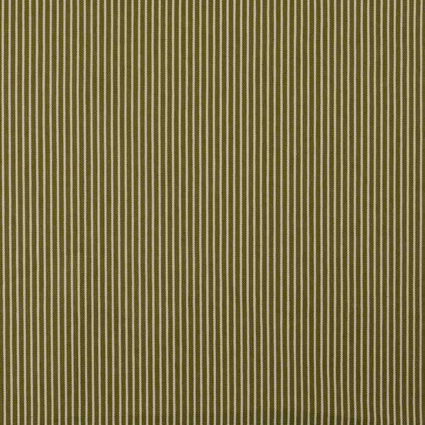 Denim fabric Stripes Olive Green