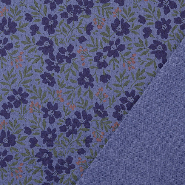  tissu Bleu clair imprimé 
