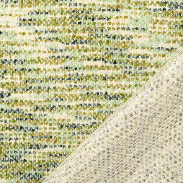  fabric Green yarn dyed 