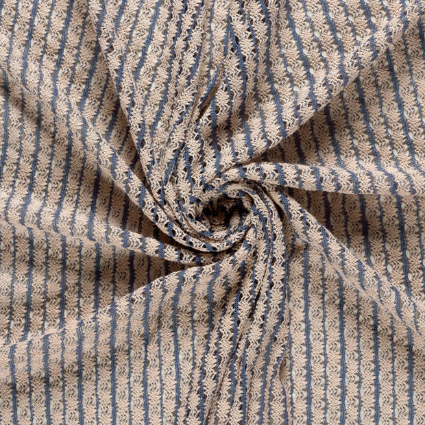 Dentelle tissu Indigo 