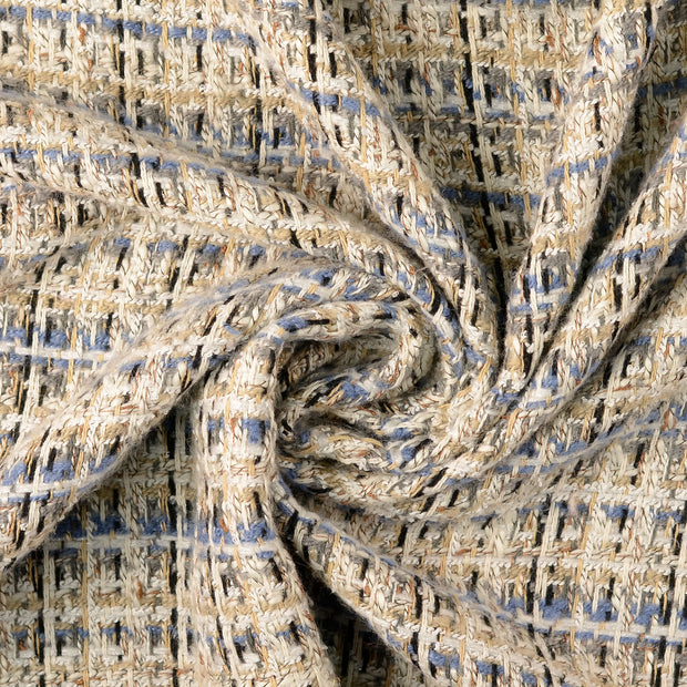 Bouclé fabric Indigo 