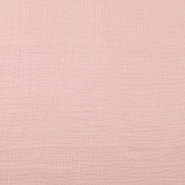 Muslin fabric Unicolour Old Pink