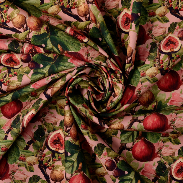 Cotton Poplin fabric Old Pink 