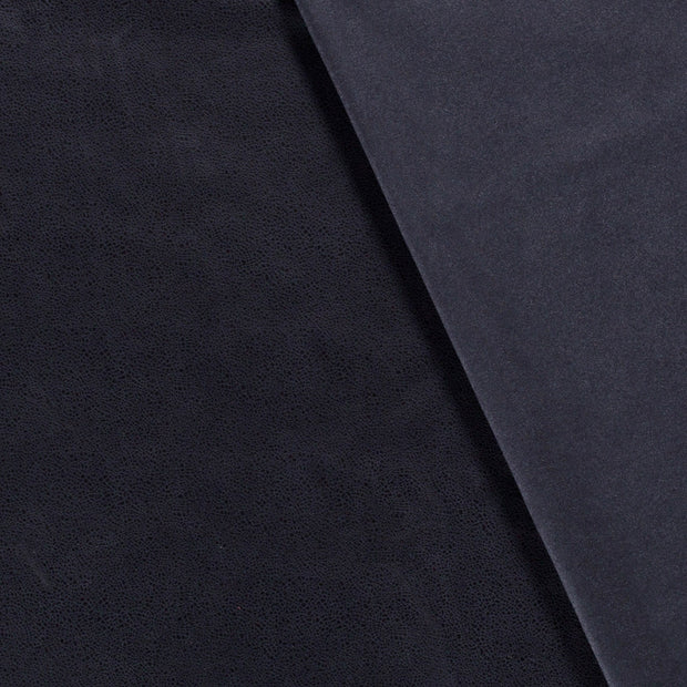 Cuir Suèdé tissu Unicolore enduit 
