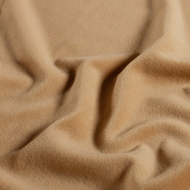 Supersoft Velvet fabric Unicolour Camel