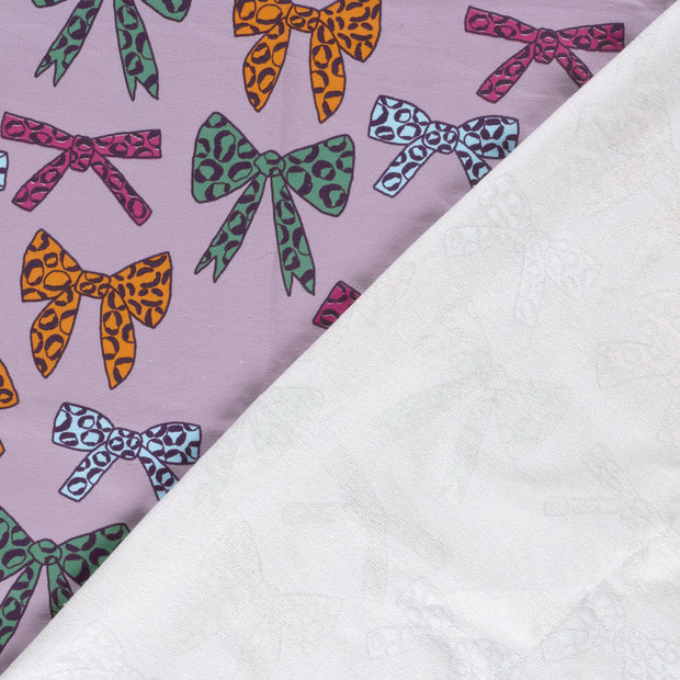 French Terry fabric Abstract brushed and digital printed 