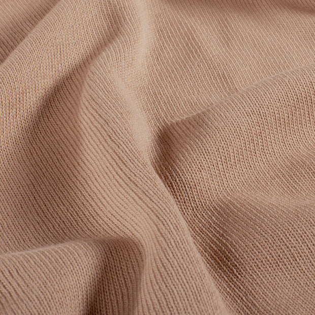 Heavy Knit fabric Unicolour Nude