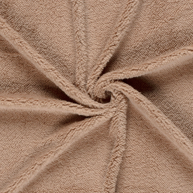Sherpa Fleece fabric Nude 