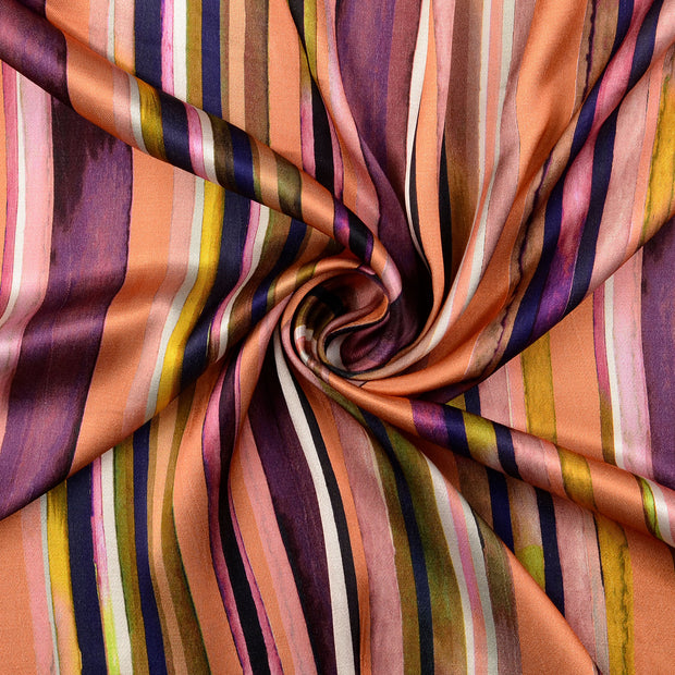 Viscose satin fabric fuchsia 