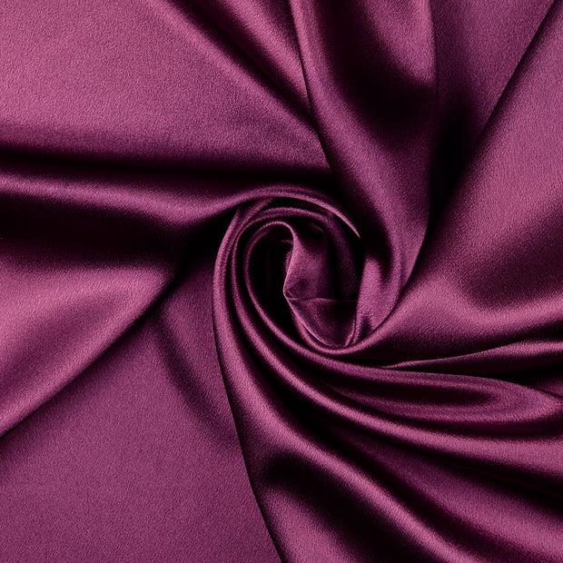 Satin fabric Wine red 