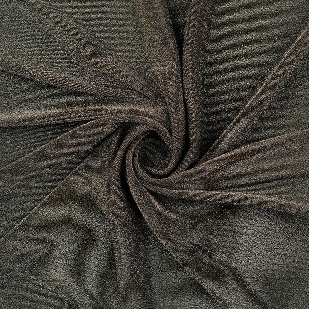 Jersey de Coton tissu argent 