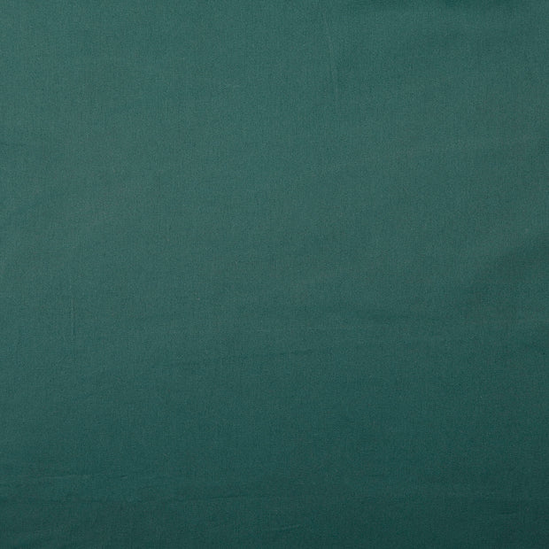 Satin tissu Unicolore Vert Forêt