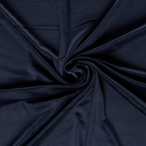 Supersoft Velvet fabrik Marine 