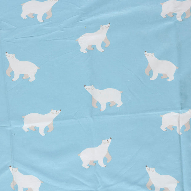 French Terry fabric Baby Blue 