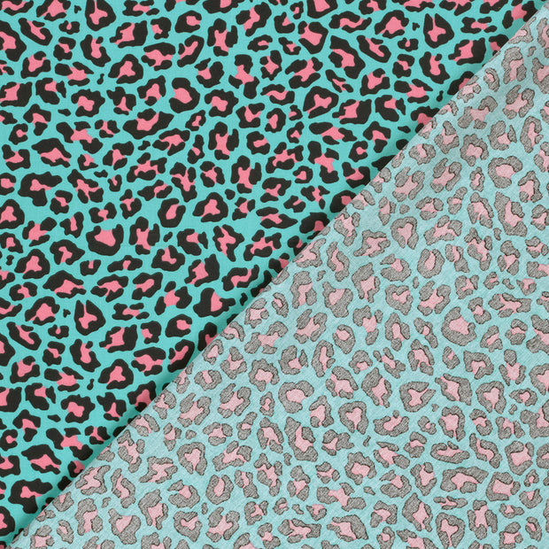 Popeline de Coton tissu Panther imprimé 