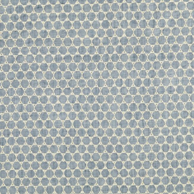 Voile fabrik Geometrische Indigoblau