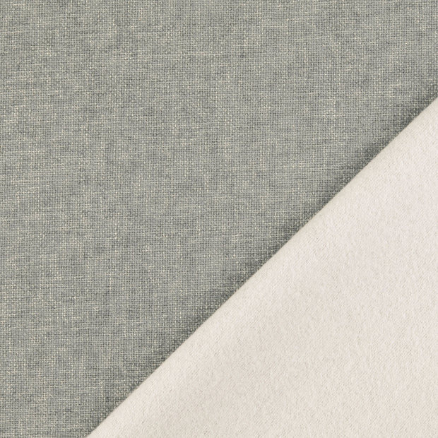 Woven Polyester tissu gris matelassée 