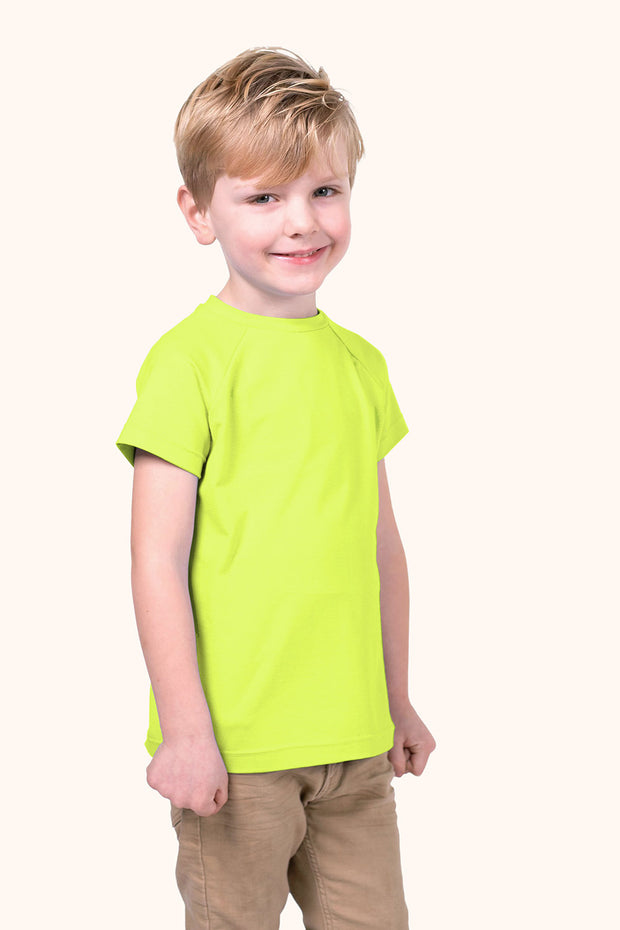 Jersey fabric Unicolour Lime Green