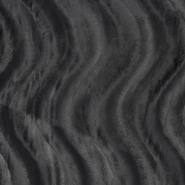 Velours tissu Gris foncé doux 