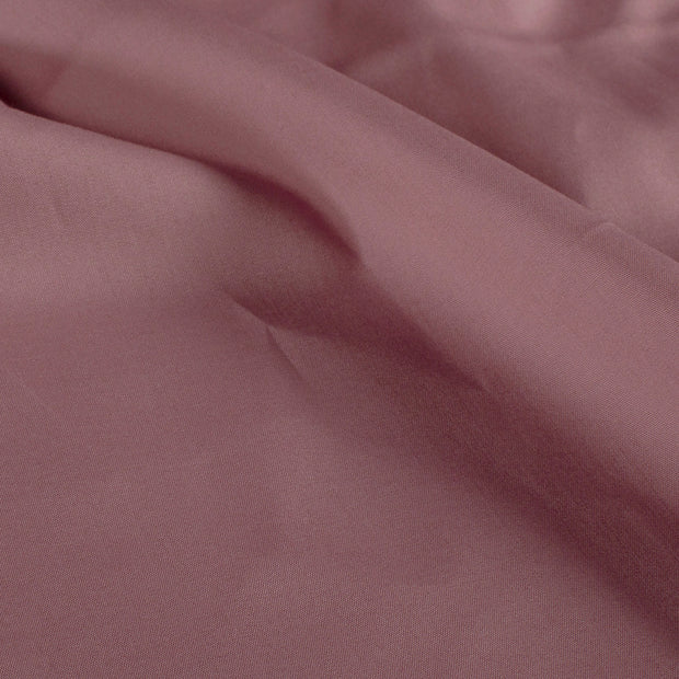 Cotton Poplin GOTS organic fabric Unicolour Mauve
