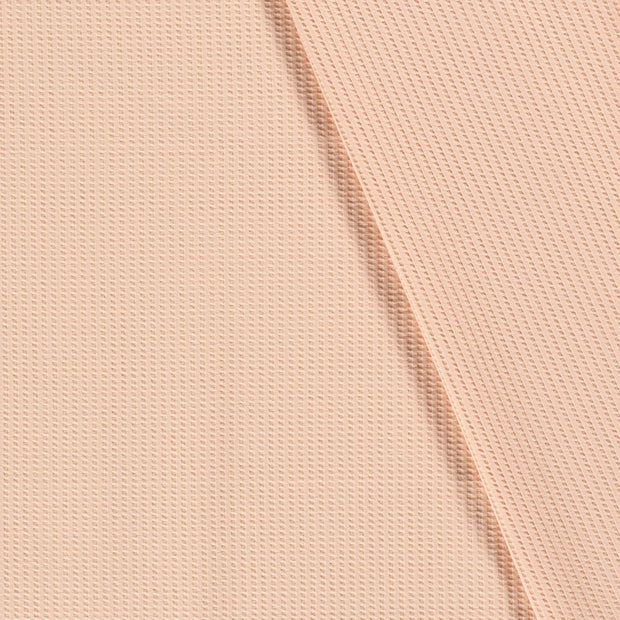 Gauffré Jersey tissu Unicolore 