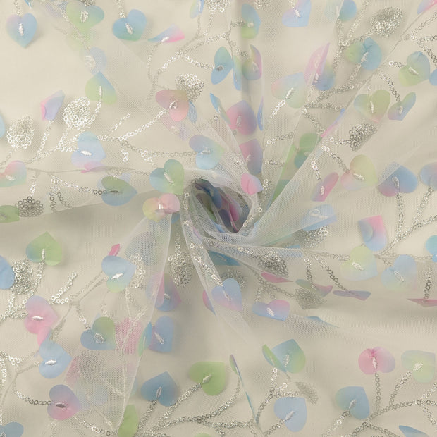 maille tissu multicolore 