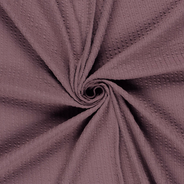 Rib Jacquard fabrik Mauve 