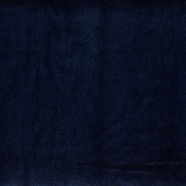 Nicky velours fabric navy 