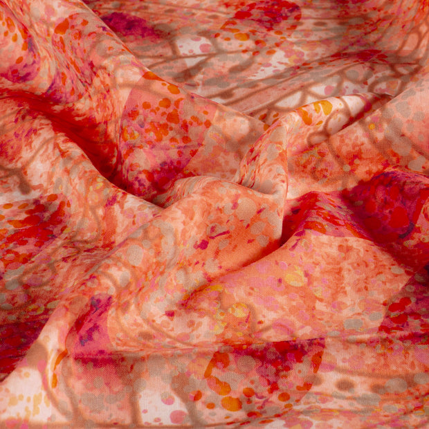 Voile fabric Paisley 