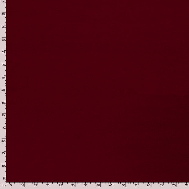 Viscose Jersey fabric Unicolour Wine red
