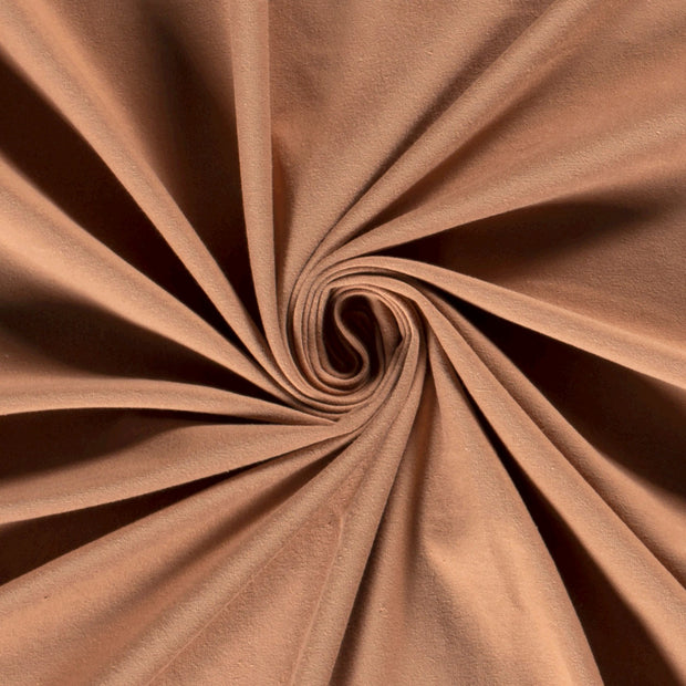 Jersey fabric Unicolour Coral