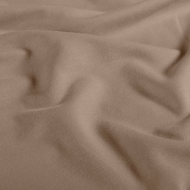 French Terry fabrik Uni Beige