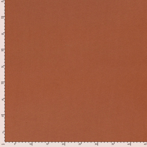 Heavy Knit fabric Unicolour Redwood