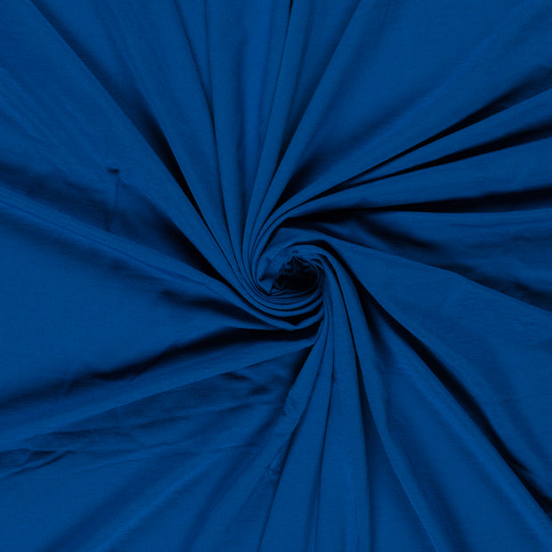 Jersey de Bambou tissu Cobalt 