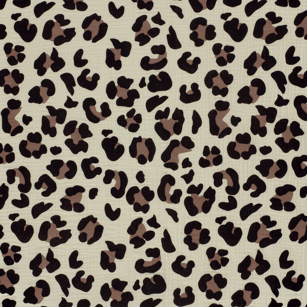 Musselin fabrik Beige matt 