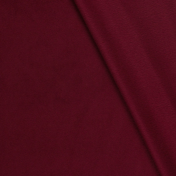 Microfleece tissu Unicolore brossé 
