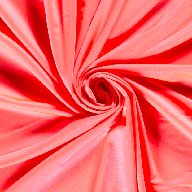 Jersey Maillot de Bain tissu Unicolore Coral