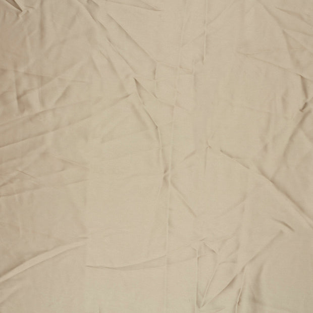 Satin fabric Beige silk matte 