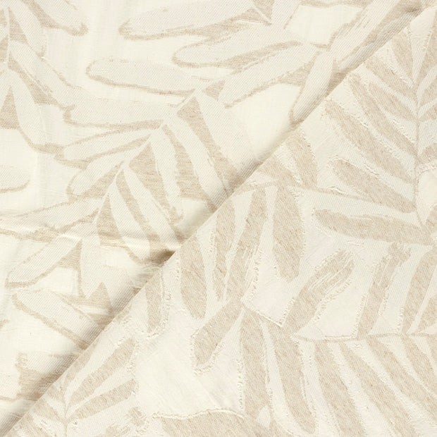  fabric Leaves jacquard 
