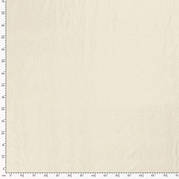 Taffetas tissu Unicolore Blanc cassé