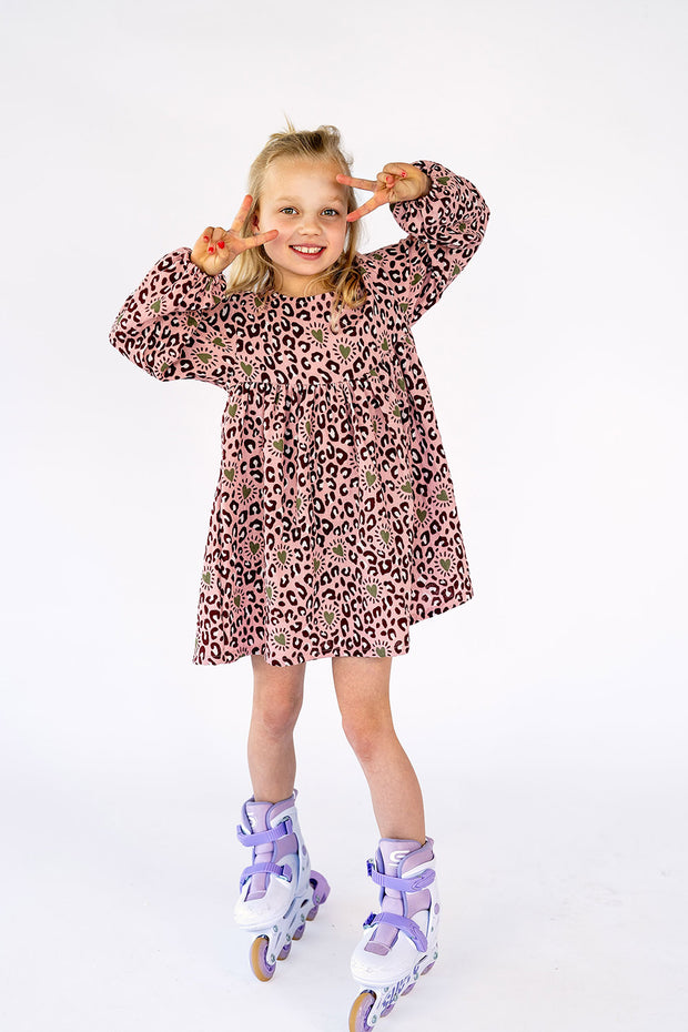 Muslin fabric Panther Light Pink