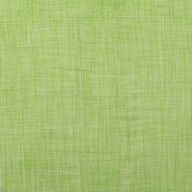 Popeline de Coton tissu Pied-de-Poule Vert Olive